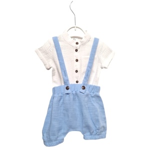 Costum din muselina scurt - Img 2