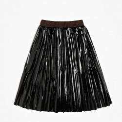 Fusta din piele ecologica de fete si adolescente neagra Guess - Img 3