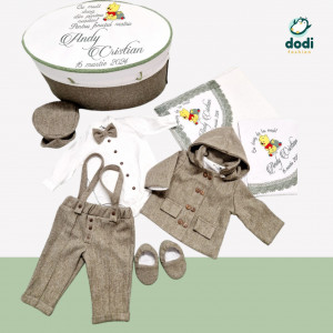 Trusou de botez kaki gros