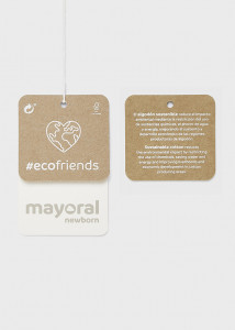 Set ECOFRIENDS, format din pantaloni și hanorac, pentru nou-născut băiat, Mayoral - Img 3