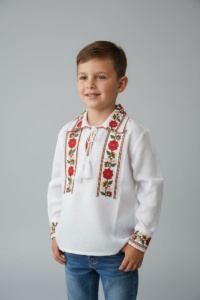 Ie traditionala pentru baiat brodata - Img 2