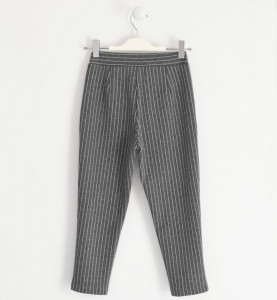 Pantaloni pentru adolescente, gri pipit, IDO - Img 2