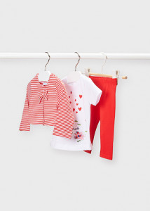 Set colanti 3 piese ECOFRIENDS bebe fetita, Mayoral
