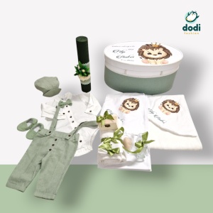Trusou Botez Băiețel - Set Complet Personalizat Regatul Leilor - Img 4