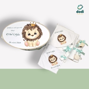 Trusou de Botez Personalizat - Set Complet cu Accesorii pentru Biserică - Img 6