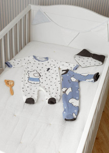 Pijama cu bavețică bebe-băiat, Mayoral