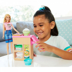 Set Barbie by Mattel Cooking and Baking Pregateste noodles cu papusa si accesorii - Img 5