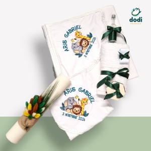 Trusou Botez Băiețel - Set Complet Personalizat jungla - Img 3
