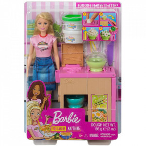 Set Barbie by Mattel Cooking and Baking Pregateste noodles cu papusa si accesorii - Img 6