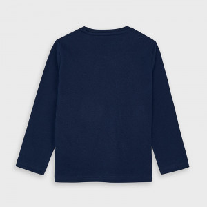 Tricou bleumarin de baieti Mayoral - Img 2