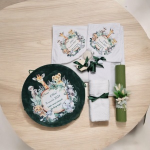 Trusou de Botez Personalizat - Set Complet cu Accesorii pentru Biserică - Img 1