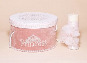 Trusou pentru print - printesa de botez in 8 piese ce include si lumanarea - Img 3