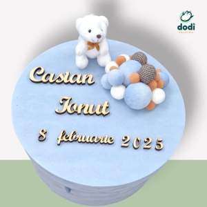 Trusou de botez „Vis cu Baloane” – Eleganță și rafinament pentru un botez de poveste! 🎈💙 - Img 2