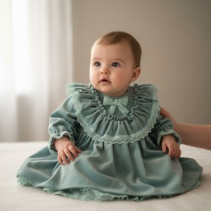 Rochie Diva verde meta - Img 2