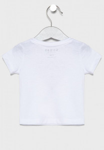 Tricou de fetita alb Guess - Img 2