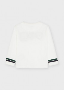 Tricou ECOFRIENDS cu mânecă lungă și aplicație pe piept, pentru băiat, Mayoral - Img 3