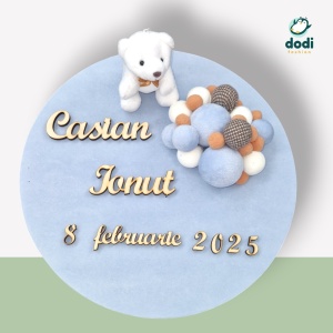 Trusou de botez „Vis cu Baloane” – Eleganță și rafinament pentru un botez de poveste! 🎈💙 - Img 3