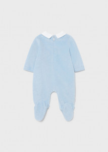Pijama bleu cu ursuleți pentru bebe fetiță, Mayoral - Img 2