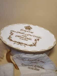 Trusou pentru print - printesa de botez in 8 piese ce include si lumanarea - Img 2