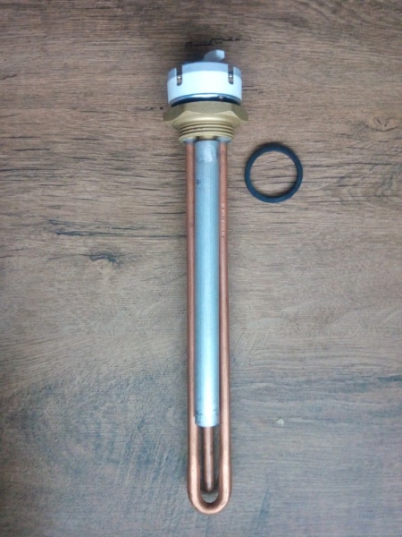 Rezistenta boiler 2000W cu filet termostat 16A garnitura si anod