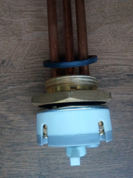 Rezistenta boiler 3000W cu filet termostat 16A si garnitura