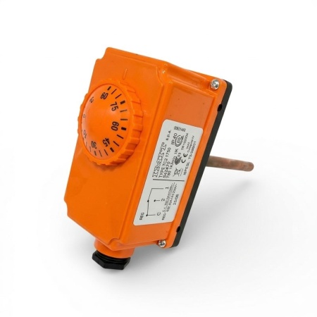 Termostat de Imersie Reglabil 0-90°C cu Sondă pentru Boiler 16A 250V