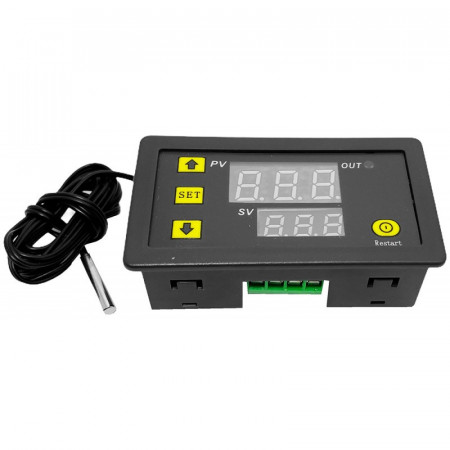 Termostat electronic W3230 -50 ~120°C 12V/20A - Img 2