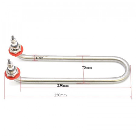 rezistenta tip U 3000W,piese boiler