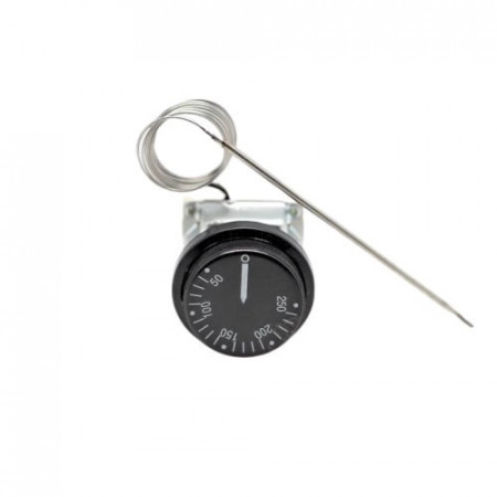 TERMOSTAT DE CUPTOR TRIFAZIC 50-250°C CU SONDA INOX 900mm