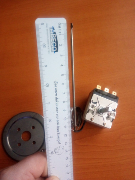 TERMOSTAT 50-380°C CU SONDA INOX 900mm - Img 3