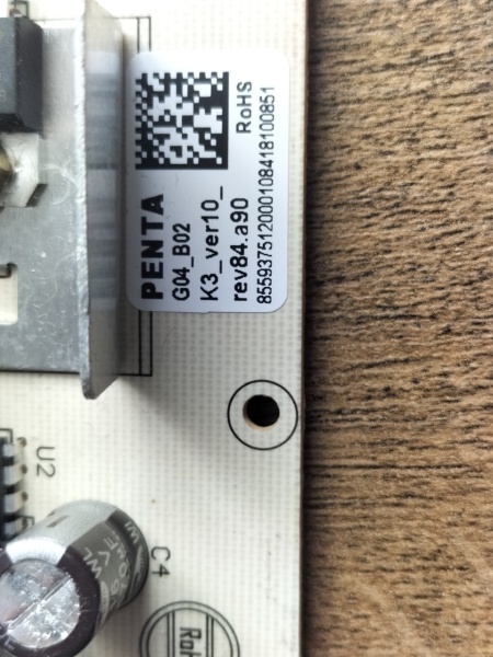 Modul de control original pentru frigider-congelator Beko 4360620185