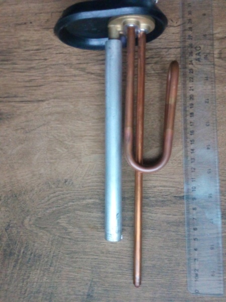 Rezistenta boiler Ariston 2000W cu flansa garnitura termostat 16A si anod de magneziu