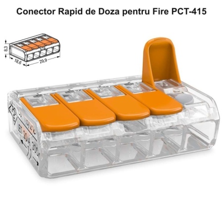 Conector Doza NOU 5 Fire 4KV / 32A