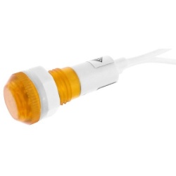 Bec Portocaliu Indicator Martor cu Fir 220V