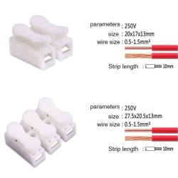 Conector Rapid CH-202 Alb