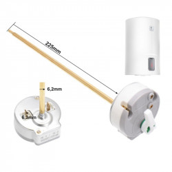 Termostat de Boiler cu Tija Scurta 22,5 cm