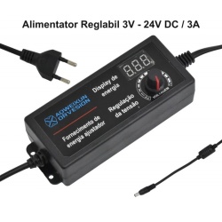 Alimentator Reglabil 3V-24V DC / 3A