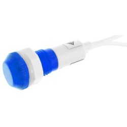 Bec Albastru Martor Indicator cu Fir 220V