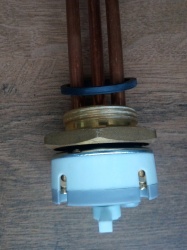 Rezistenta boiler 3000W cu filet termostat 16A si garnitura