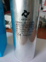 Condensator AC 50+1.5uF