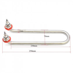 rezistenta tip U 3000W,piese boiler