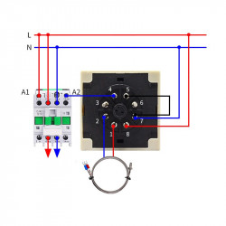 Controler de Temperatura cuptor 0-400 C 220V - Img 6