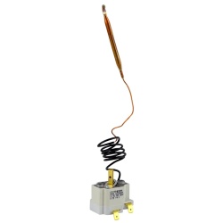 Termostat boiler reglabil 11-75 C, 20A, 250V, cu capilar COTHERM