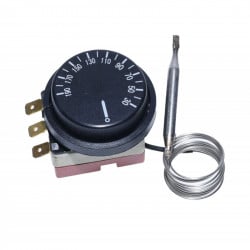 TERMOSTAT 30 - 190˚C CU SONDA INOX 900mm