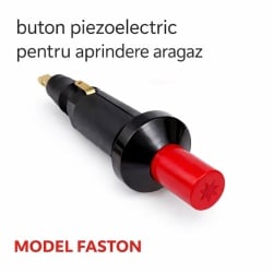 Aprinzator aragaz piezoelectric, buton aprindere aragaz pe gaz model faston