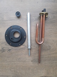 Rezistenta boiler 2000W garnitura anod magneziu Tesy