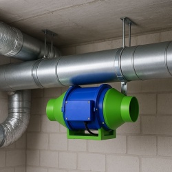 VENTILATOR PENTRU TUBULATURA 150MM #ventilator 