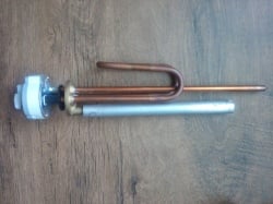 Rezistenta boiler flansa termostat 16A si anod picioare lungi 1500 W