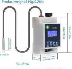 Termostat Digital -40 +110 ℃ 6-30 V