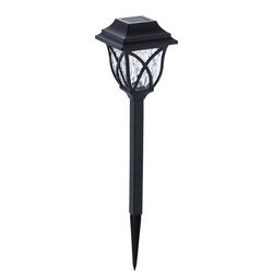 Set 6 bucati lampa solara decorativa pentru gradina, LED, IP44, 10 x 44 cm - Img 2